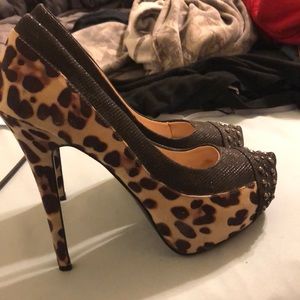 Cheetah heels